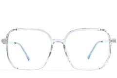 BS0406-0377_Blue_Geometric_TR90_Glasses_front