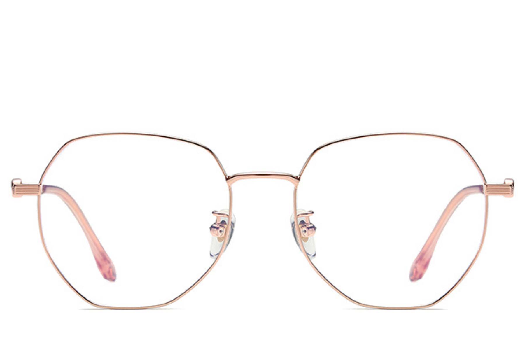 BS0406-0378_Pink_Geometric_Titanium_Glasses_front