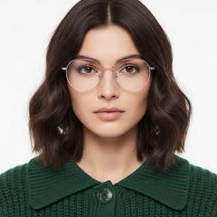 BS0406-0390_Pink_Oval_Titanium_Glasses_model