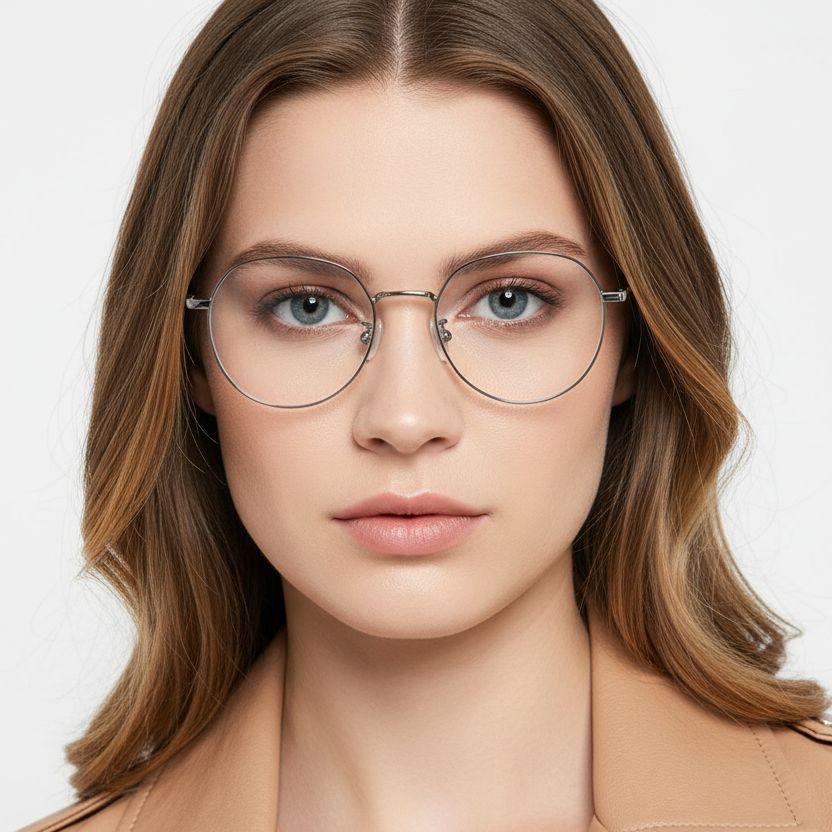 BS0406-0392_Silver_Oval_Titanium_Glasses_model