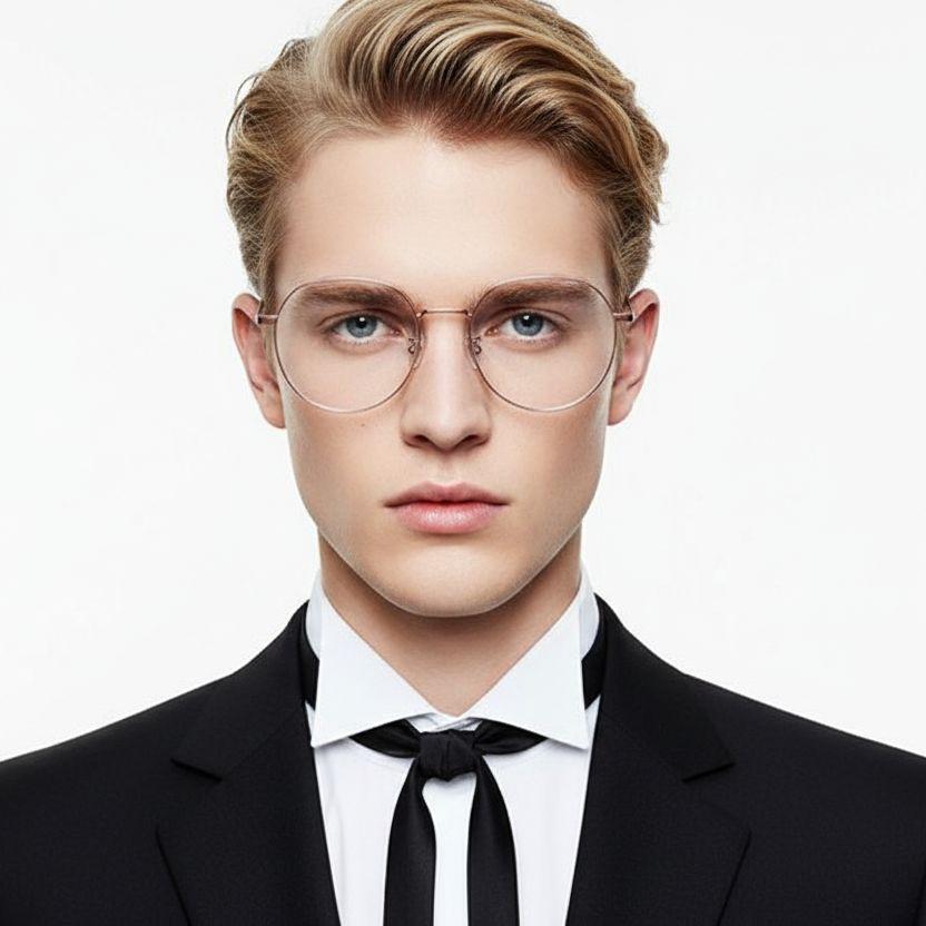 BS0406-0394_Pink_Oval_Titanium_Glasses_model