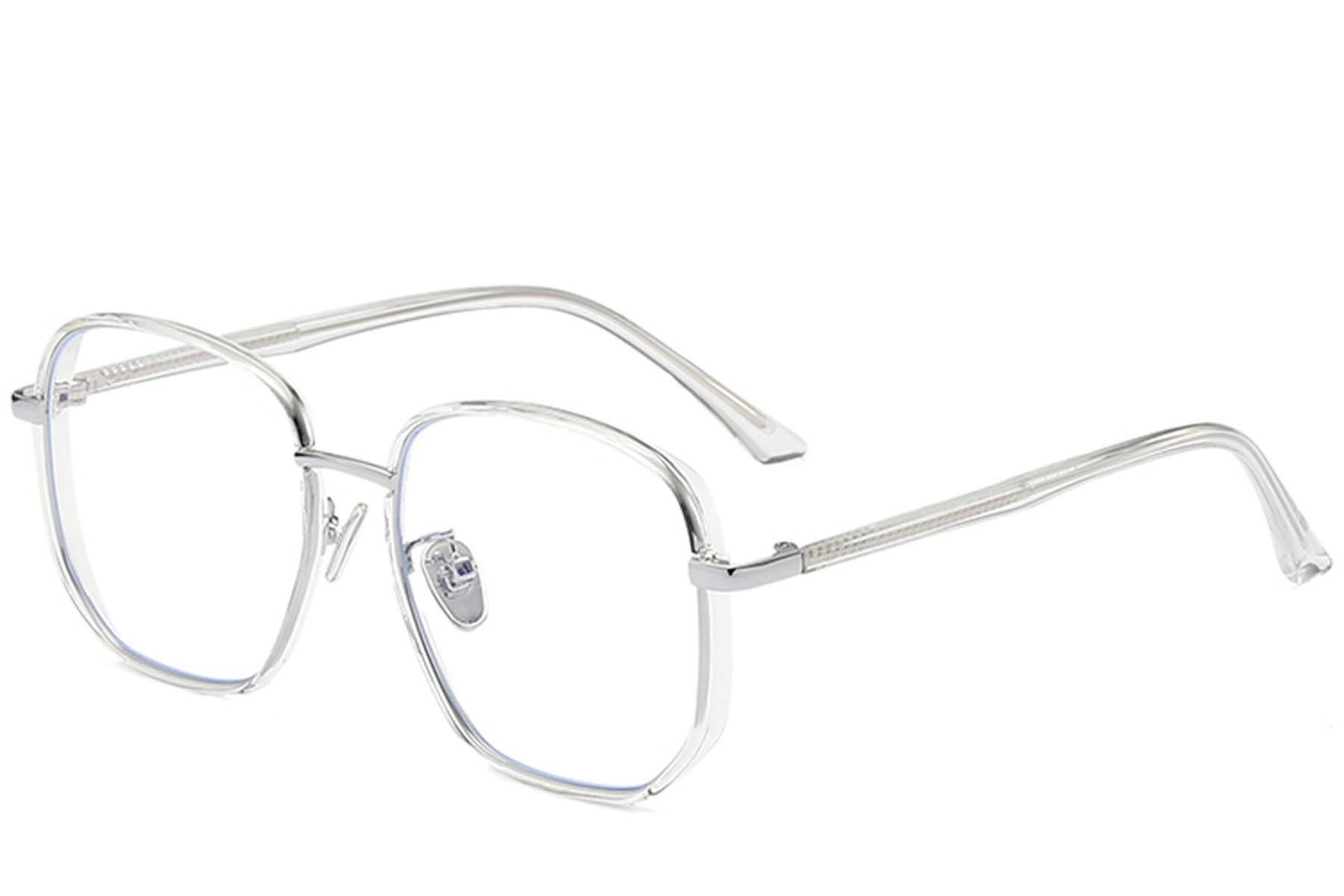 BS0406-0402_Transparent_Geometric_Metal_Kids_Glasses_corner