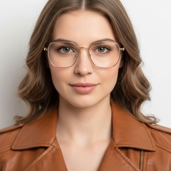 BS0406-0408_Golden_Geometric_Metal_Kids_Glasses_model