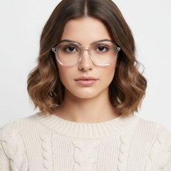 Geometric Transparent Metal Glasses #BS0406-0413