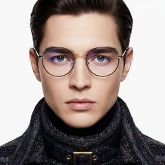 BS0406-0418_Golden_Oval_Metal_Glasses_model