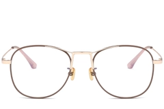 BS0406-0430_Brown_Aviator_Metal_Glasses_front