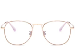 BS0406-0433_Pink_Aviator_Metal_Glasses_front