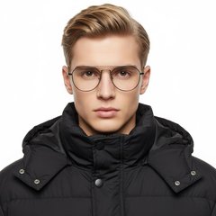 Aviator Grey Metal Glasses #BS0406-0434