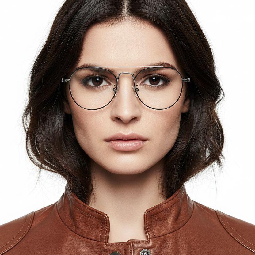 BS0406-0434_Grey_Aviator_Metal_Glasses_model