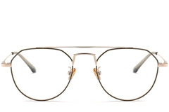 BS0406-0439_Green_Aviator_Metal_Glasses_front