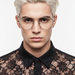 BS0406-0439_Green_Aviator_Metal_Glasses_model