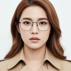 Geometric Black Metal Glasses #BS0406-0448