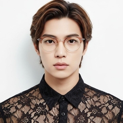 Semi-rimless Pink TR90 Glasses #BS0406-0453