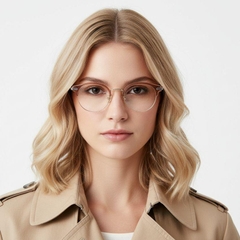 BS0406-0453_Pink_Semi-rimless_TR90_Glasses_model