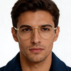 bs0406-0480_golden_oval_metal_kids_glasses_model
