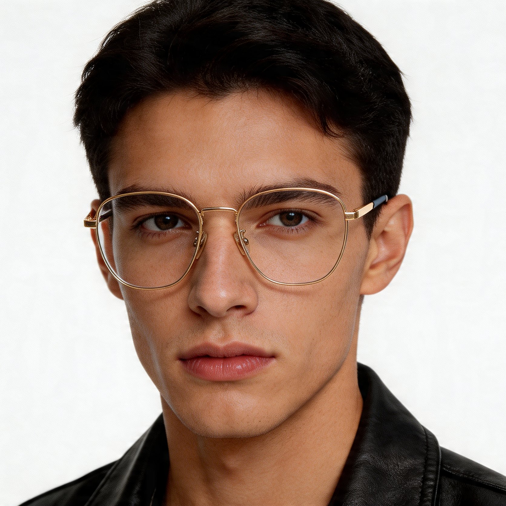 bs0406-0485_golden_oval_metal_kids_glasses_model