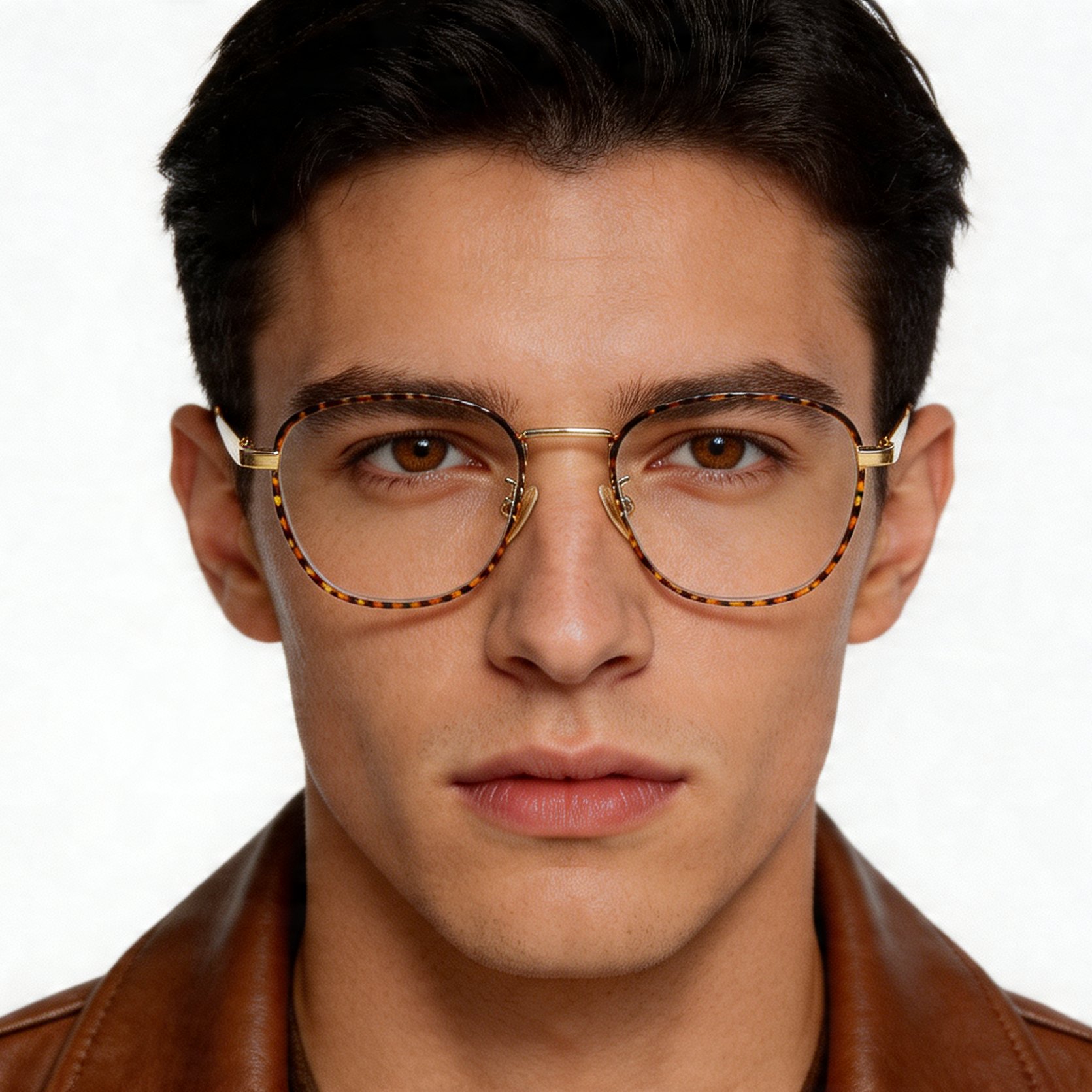 bs0406-0487_tortoiseshell_oval_metal_kids_glasses_model