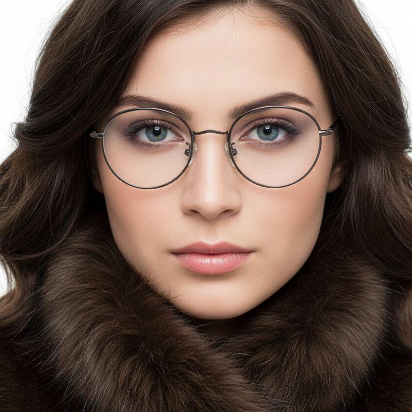 BS0406-0490_Grey_Oval_Metal_Kids_Glasses_model