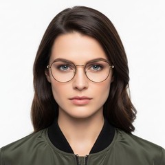 BS0406-0500_Brown_Oval_Metal_Glasses_model