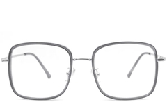 BS0406-0503_Grey_Rectangular_TR90_Glasses_front