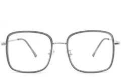 BS0406-0503_Grey_Rectangular_TR90_Glasses_front