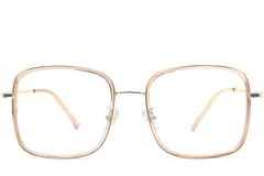 BS0406-0504_Yellow_Rectangular_TR90_Glasses_front