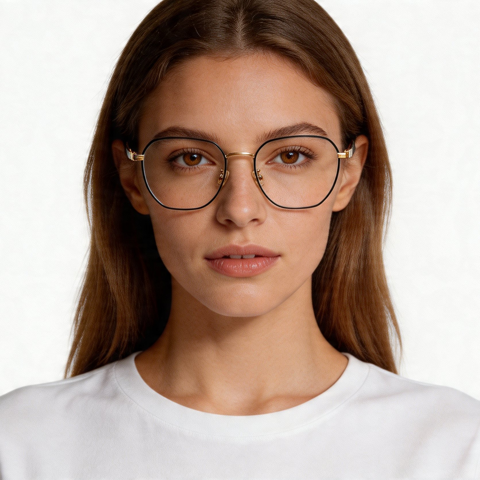 bs0406-0505_golden_geometric_metal_glasses_model