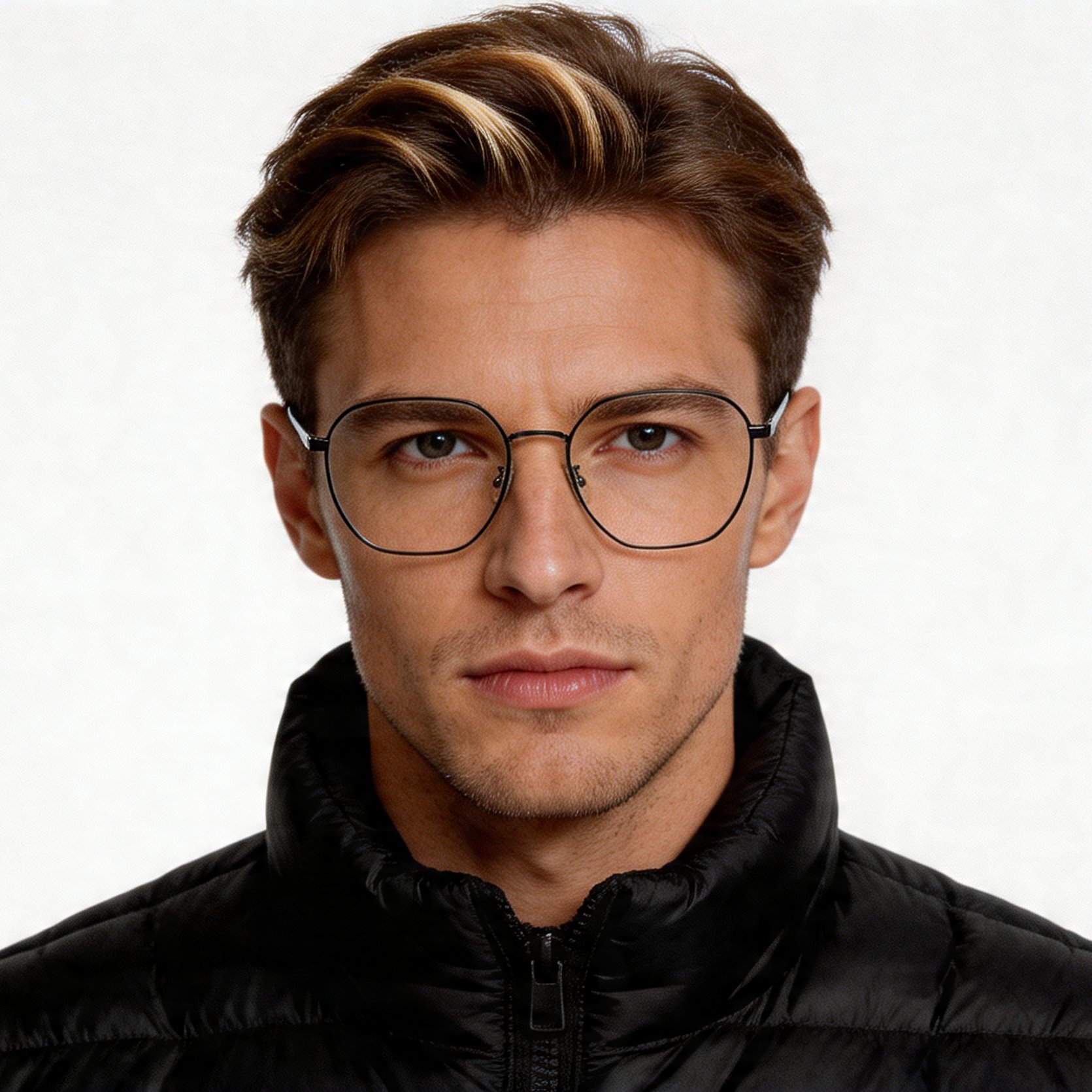 bs0406-0506_silver_geometric_metal_glasses_model