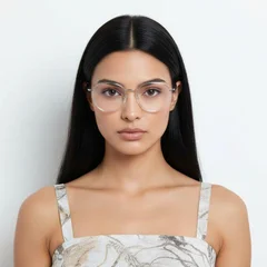 BS0406-0513_Grey_Oval_Metal_Glasses_model