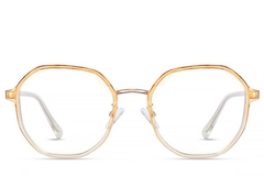 BS0406-0518_Orange_Geometric_Metal_Glasses_front