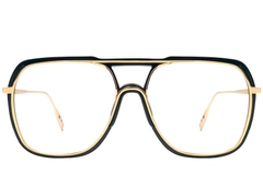 BS0406-0522_Black_Aviator_TR90_Glasses_front