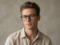 BS0406-0538_Black_Rectangular_TR90_Glasses-tryon_male