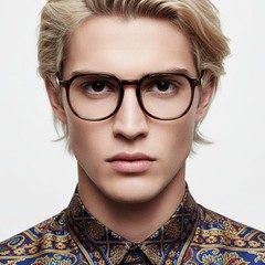 Gafas rectangulares TR90 marrones #BS0406-0540