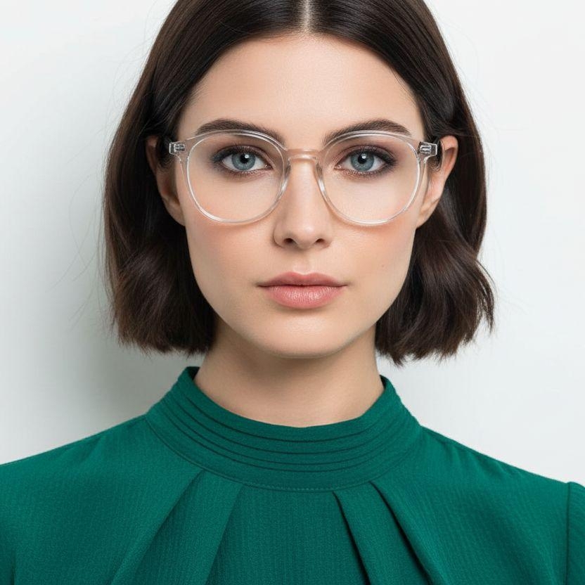 Gafas TR90 ovaladas grises #BS0406-0545