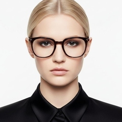 Rectangular Brown TR90 Glasses #BS0406-0549