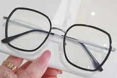 BS0406-0559_Silver_Geometric_Metal_Glasses_front