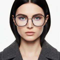 BS0406-0559_Silver_Geometric_Metal_Glasses_model