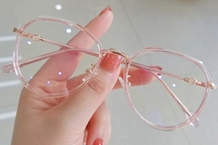 BS0406-0574_Pink_Oval_TR90_Glasses_front