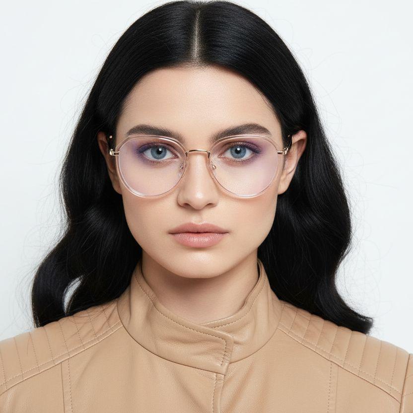 BS0406-0574_Pink_Oval_TR90_Glasses_model