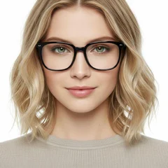 BS0406-0578_Black_Rectangular_TR90_Glasses_model