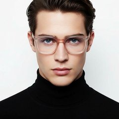Rectangular Pink TR90 Glasses #BS0406-0582