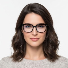 BS0406-0583_Black_Rectangular_TR90_Glasses_model