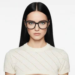 BS0406-0584_Black_Rectangular_TR90_Glasses_model