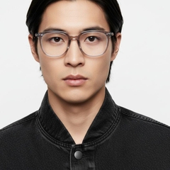 Rectangular Grey TR90 Glasses #BS0406-0586