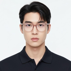 Rectangular Pink TR90 Glasses #BS0406-0587