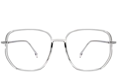 BS0406-0591_Grey_Rectangular_TR90_Glasses_front