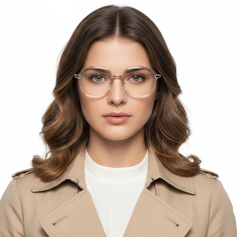 BS0406-0609_Transparent_Geometric_TR90_Glasses_model