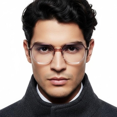 Gafas geométricas TR90 moradas #BS0406-0610