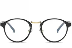 BS0406-0624_Black_Oval_TR90_Glasses_front