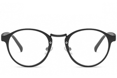 BS0406-0626_Black_Oval_TR90_Glasses_front